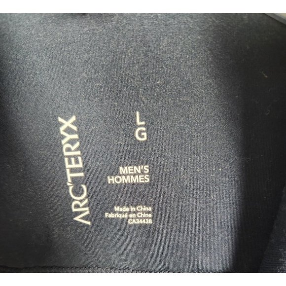 Arc'teryx Men's Sz. L Covert Full Zip Fleece Cardigan In Sapphire Heather - Picture 2 of 6